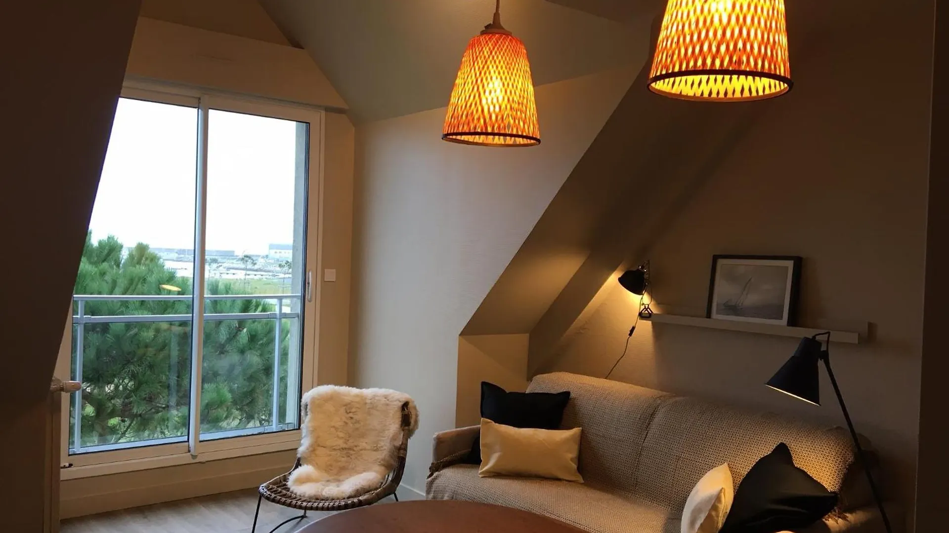 Apartment Appart-Studios Vue Mer Panoramique St Guenole Cote Mer Penmarcʼh Frankreich