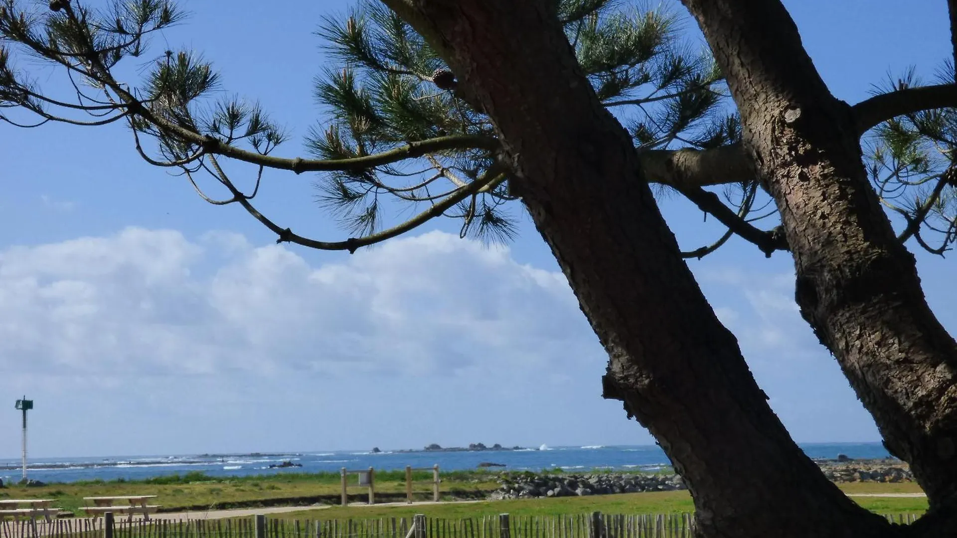 Appartement APPART-STUDIOS VUE MER PANORAMIQUE ST GUENOLE Côté Mer Penmarcʼh France