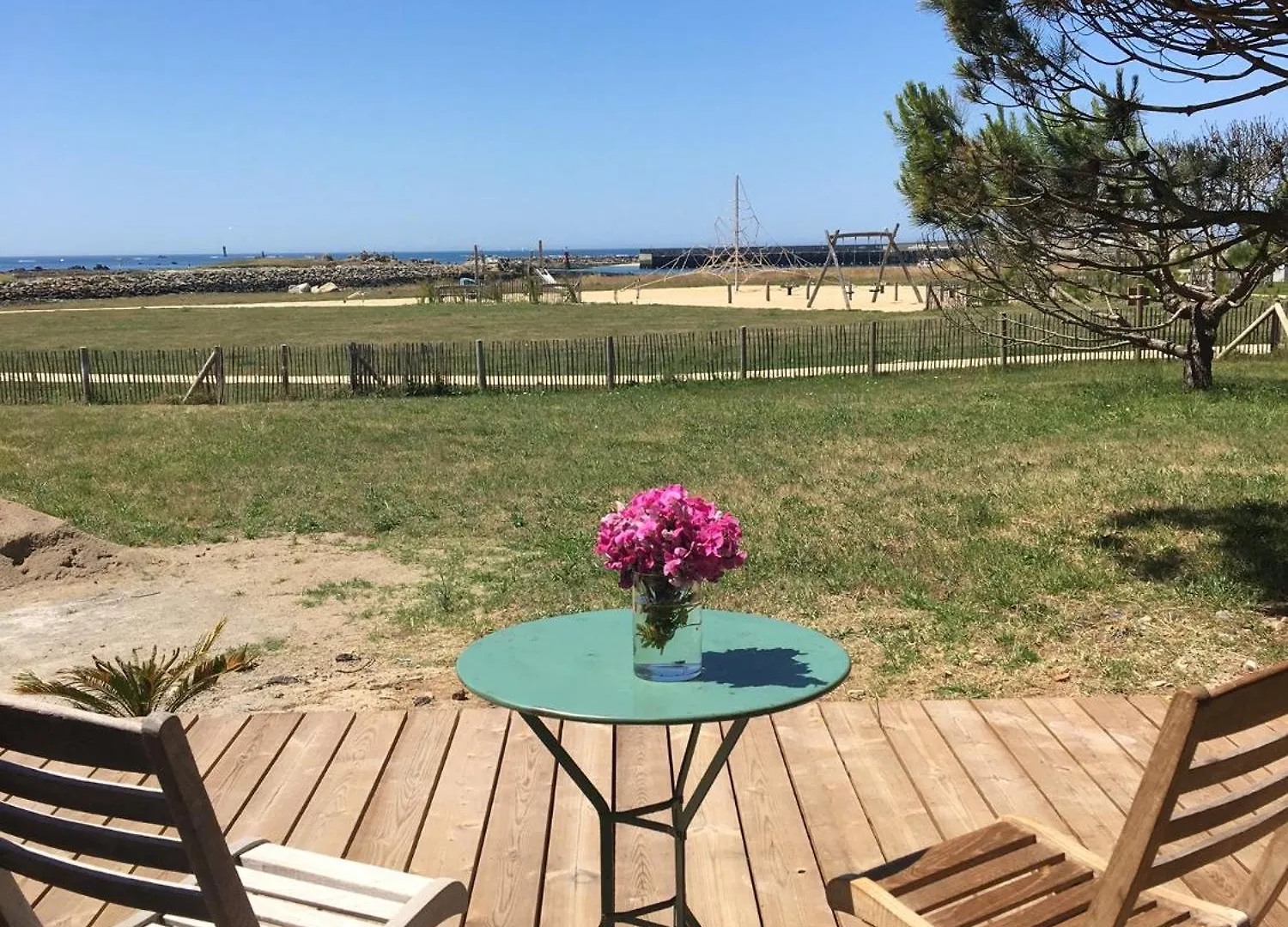 APPART-STUDIOS VUE MER PANORAMIQUE ST GUENOLE Côté Mer Penmarcʼh