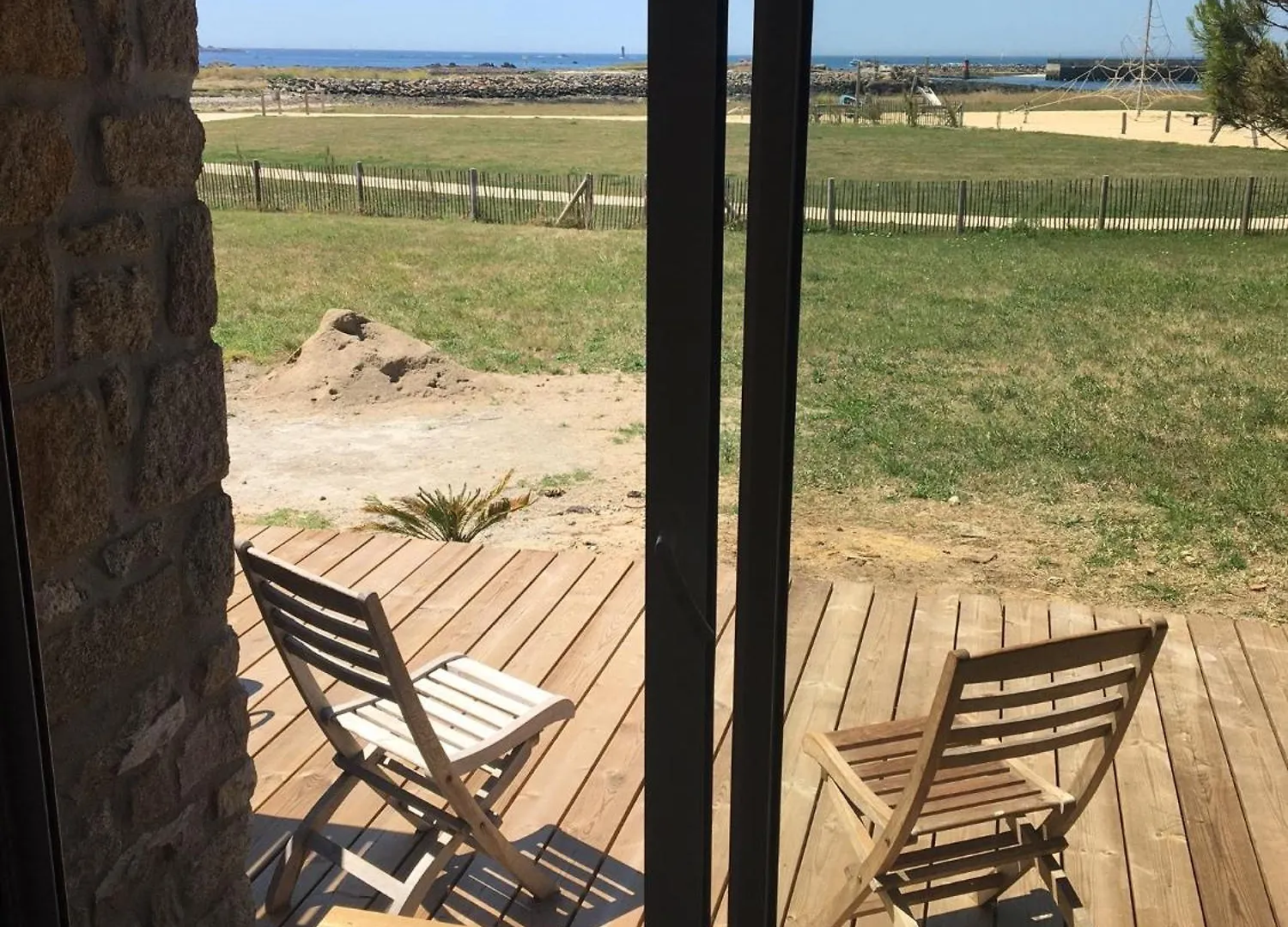 Appartement APPART-STUDIOS VUE MER PANORAMIQUE ST GUENOLE Côté Mer Penmarcʼh